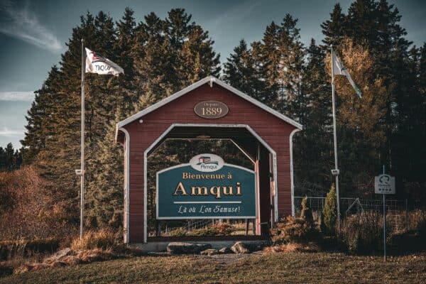 Matapedia - L’entrée sud d’Amqui