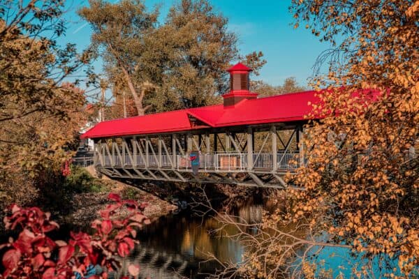 Matapedia - Une passerelle piétonne