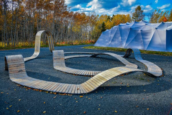 Mitis - Œuvre d’art aux Jardins Mitis