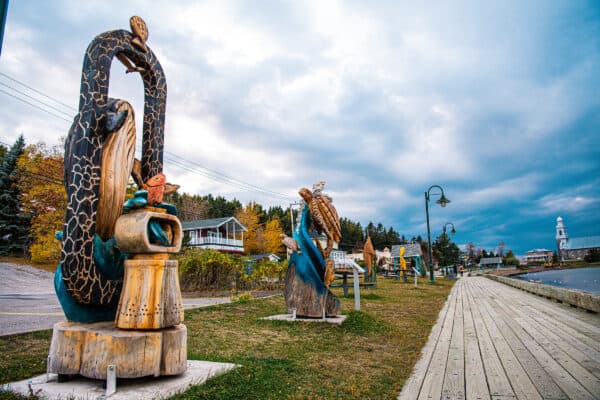 Mitis - Les œuvres du Symposium des sculpturales (2022)