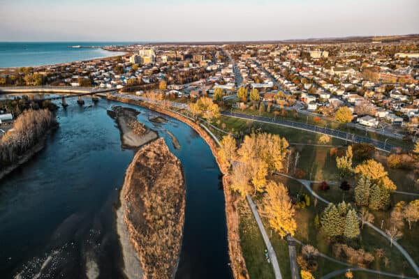 Rimouski - La rivière Rimouski