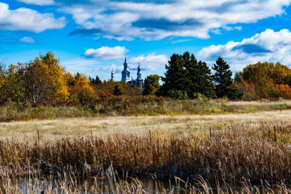 Les Basques - Les clochers de l’église Trois-Pistoles