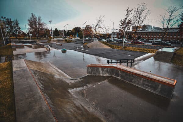 Rivière-du-Loup - Le skate-park rue Frontenac
