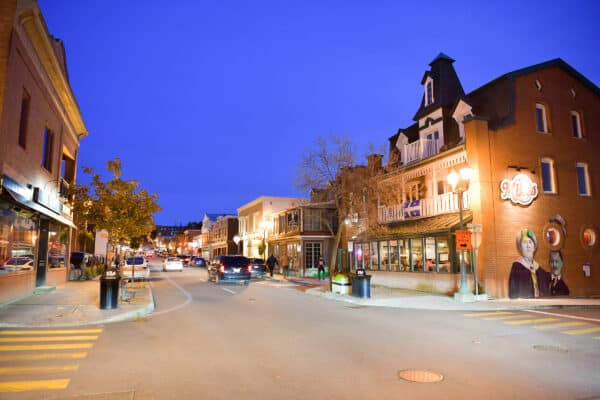Rivière-du-Loup - La rue Lafontaine