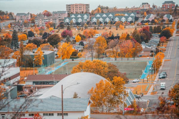 Rivière-du-Loup - Le stade de la Cité des jeunes